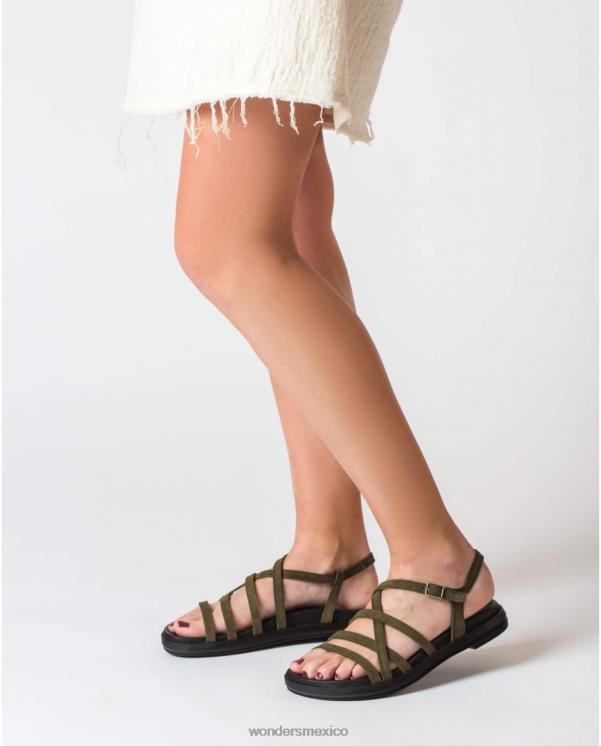 Wonders militar b-7412 calzado mujer 022RR411