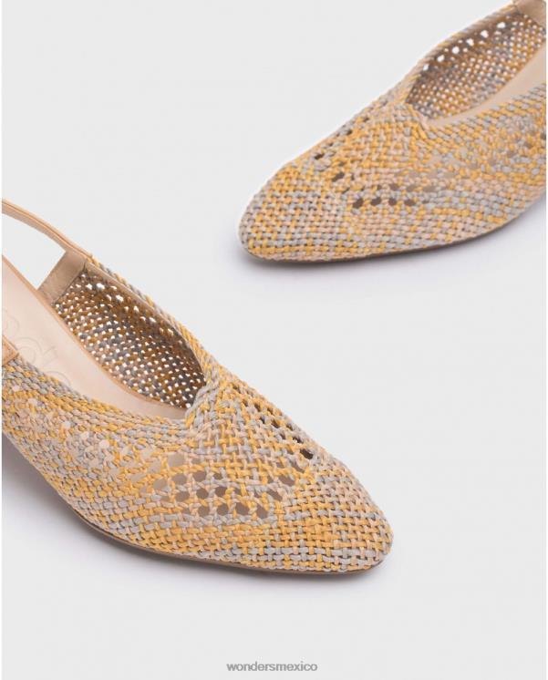 Wonders most/zapato lexi negro arena calzado mujer 022RR144