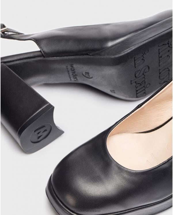 Wonders negra h-5902 calzado mujer 022RR108