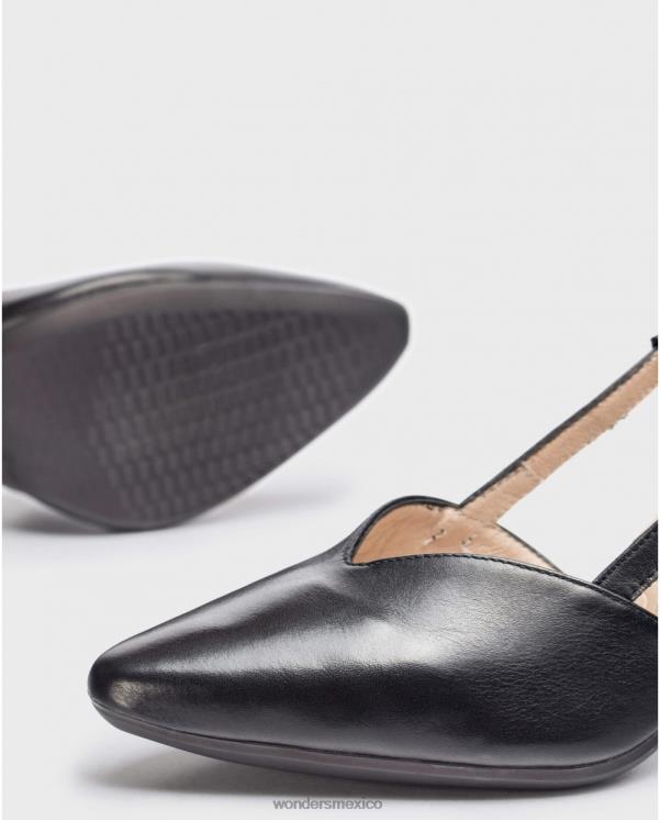Wonders negro m-4280 calzado mujer 022RR344