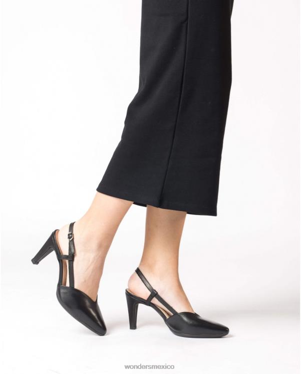 Wonders negro m-4280 calzado mujer 022RR344