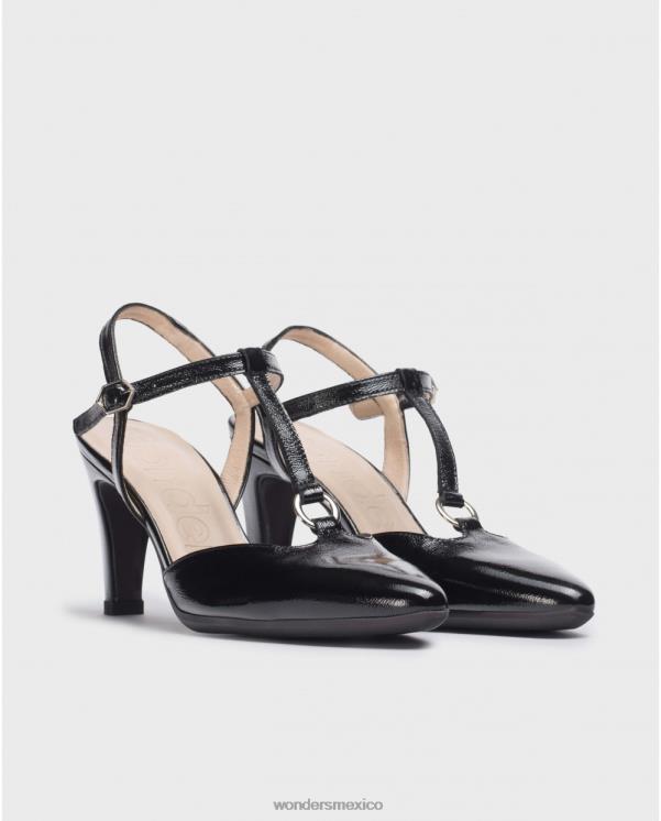 Wonders negro zapato lexi negro calzado mujer 022RR182