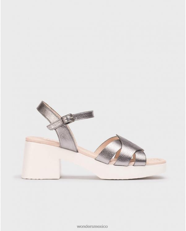 Wonders plomo d-1001 calzado mujer 022RR120