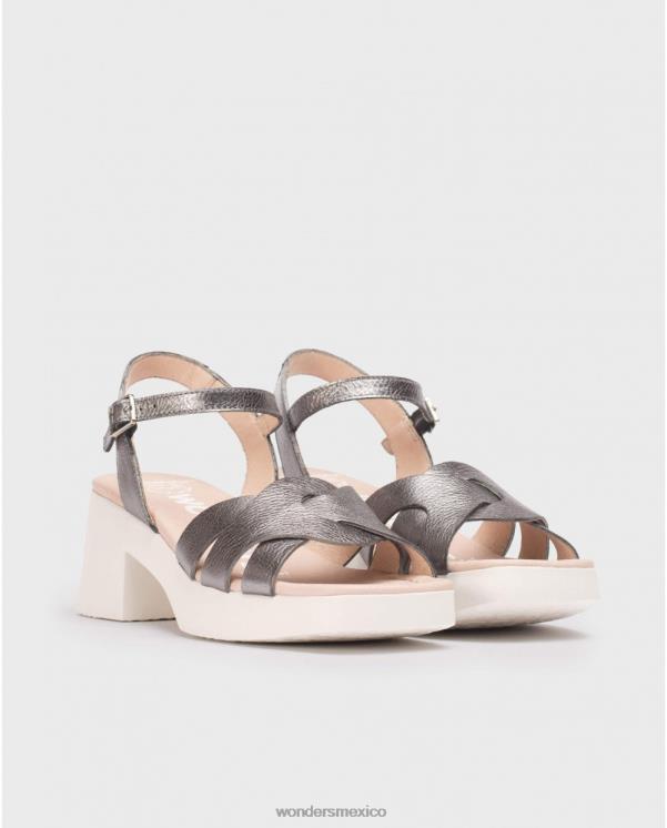 Wonders plomo d-1001 calzado mujer 022RR120