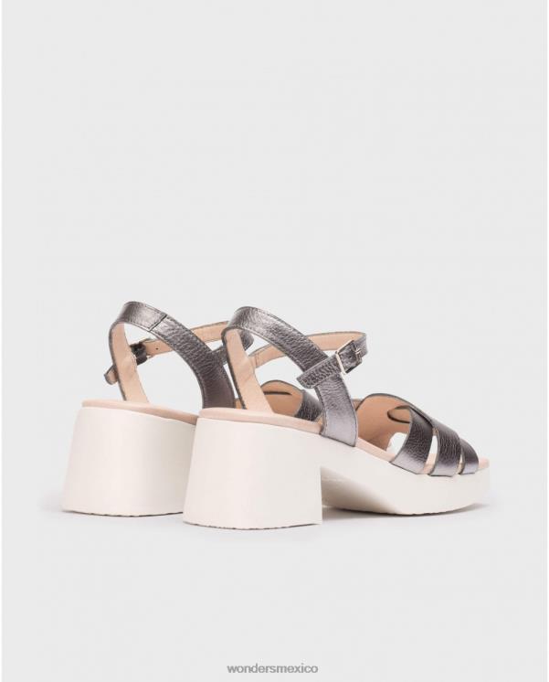 Wonders plomo d-1001 calzado mujer 022RR120