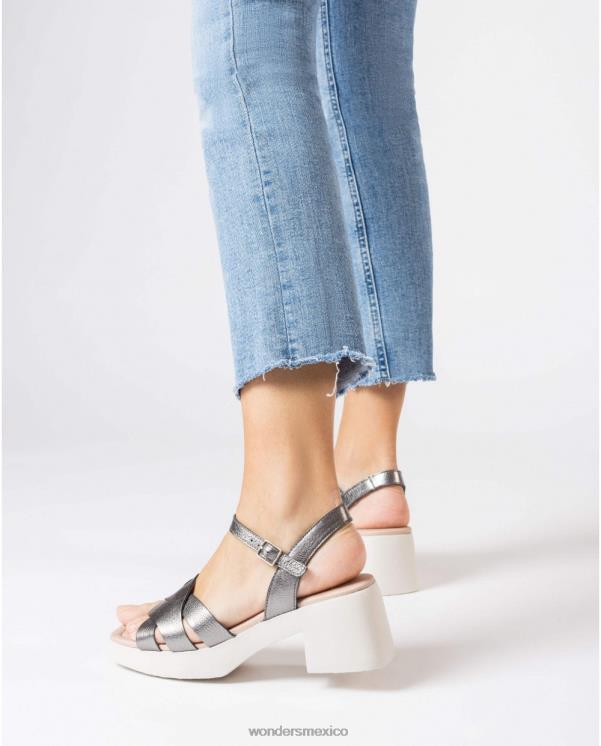 Wonders plomo d-1001 calzado mujer 022RR120