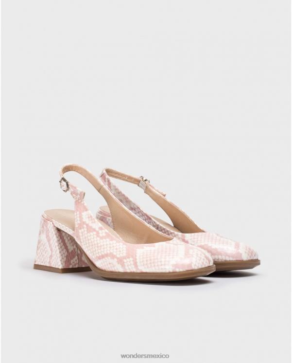 Wonders rosa rosa zapatos adele calzado mujer 022RR195