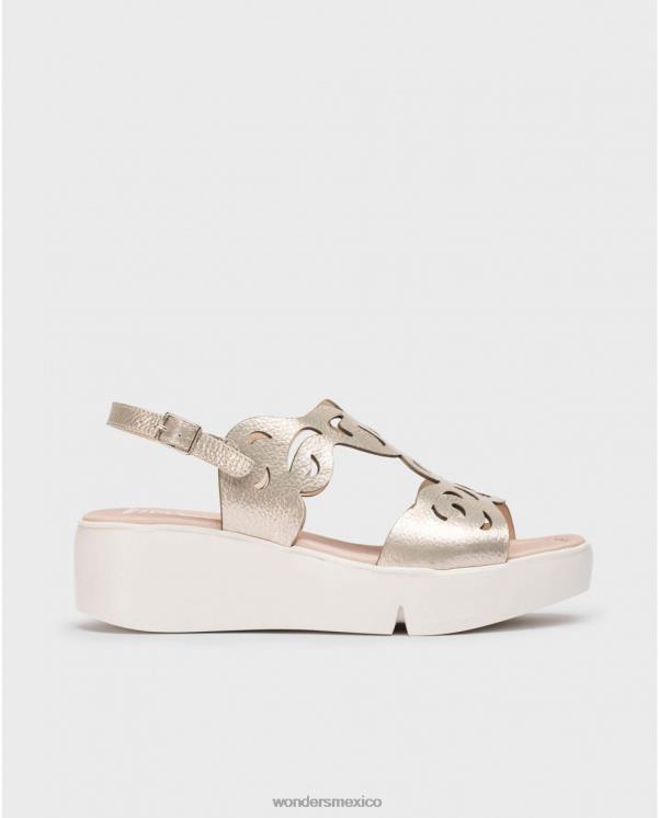 Wonders sandalia afro platino platino calzado mujer 022RR261