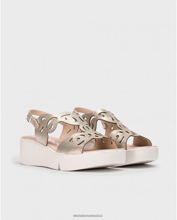 Wonders sandalia afro platino platino calzado mujer 022RR261