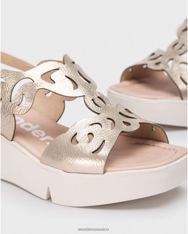 Wonders sandalia afro platino platino calzado mujer 022RR261