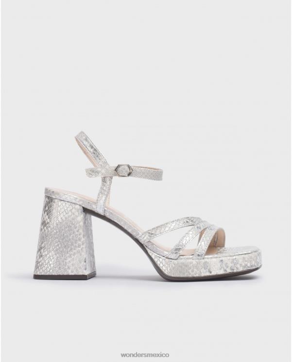 Wonders sandalia amor plata plata calzado mujer 022RR2