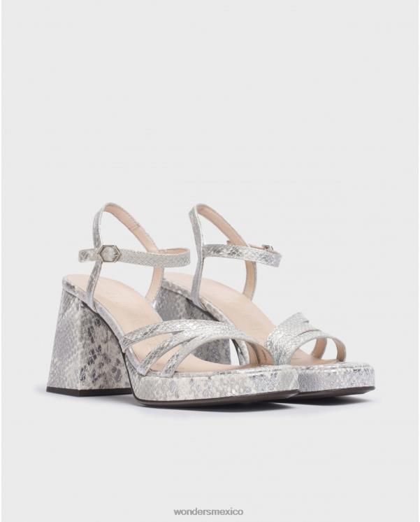 Wonders sandalia amor plata plata calzado mujer 022RR2