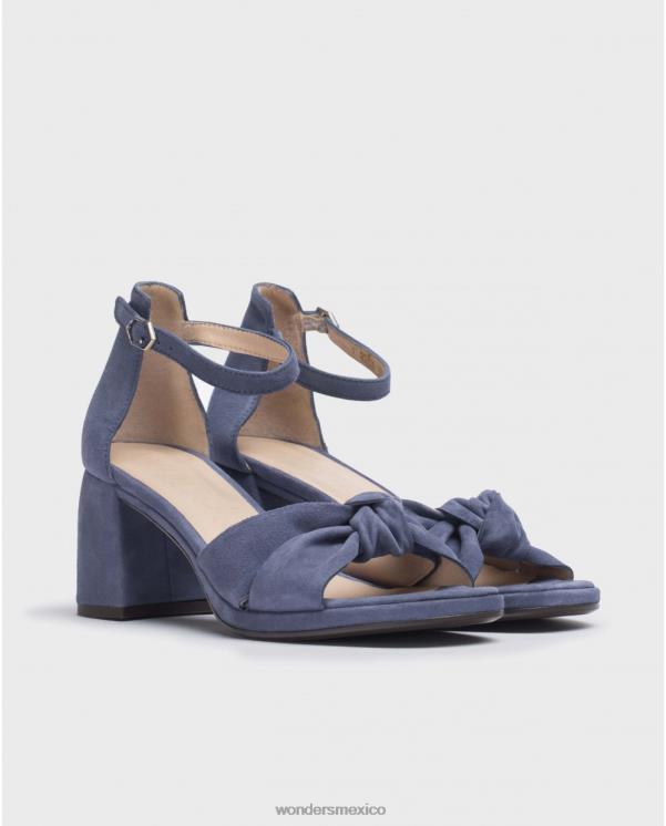 Wonders sandalia cali azul marino báltico calzado mujer 022RR109