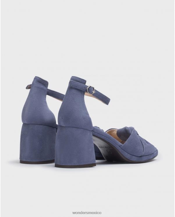Wonders sandalia cali azul marino báltico calzado mujer 022RR109
