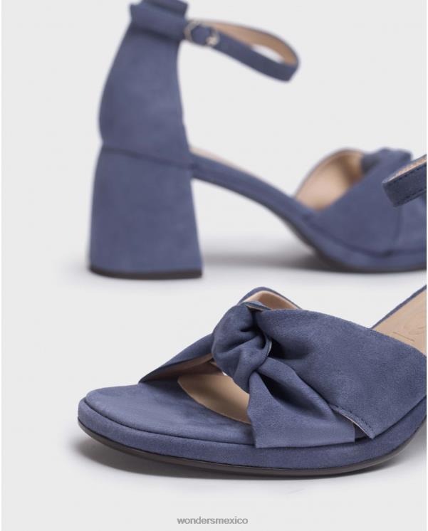 Wonders sandalia cali azul marino báltico calzado mujer 022RR109