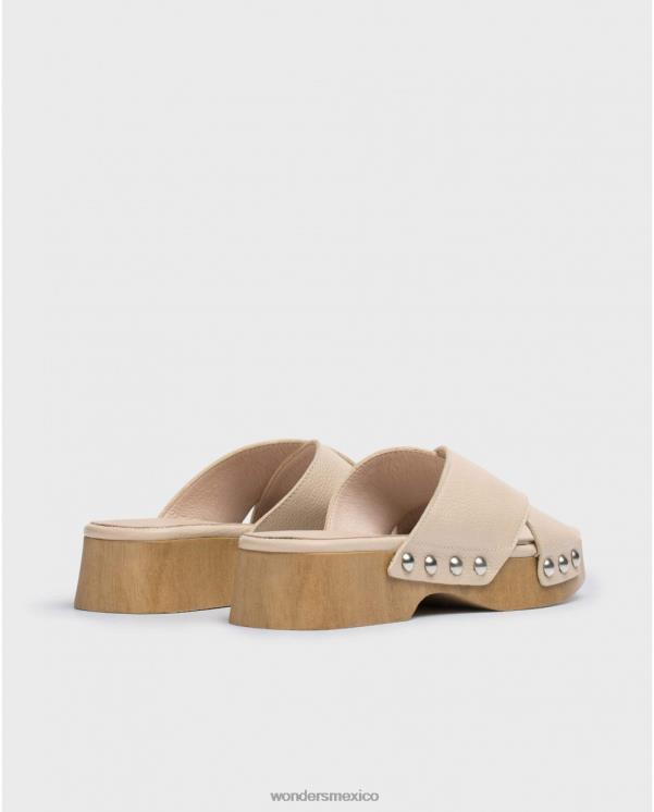 Wonders sandalia coral natural calzado mujer 022RR320