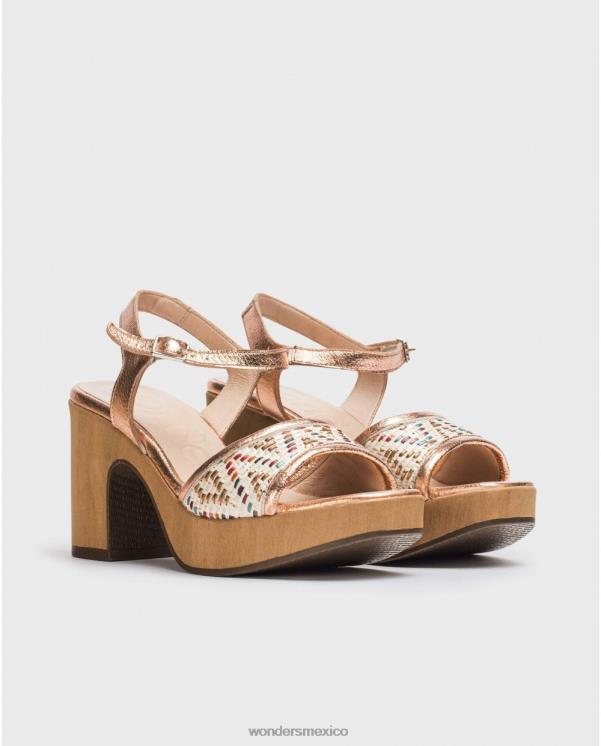 Wonders sandalia etnia rame multicolor calzado mujer 022RR56