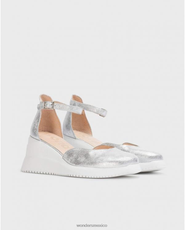 Wonders sandalia fenix plata plata calzado mujer 022RR10
