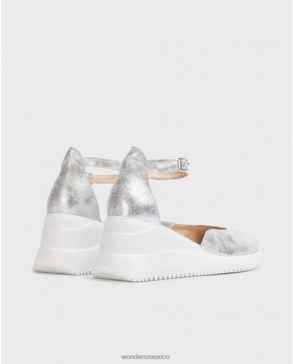 Wonders sandalia fenix plata plata calzado mujer 022RR10