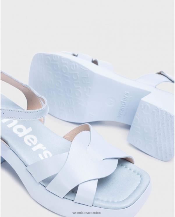 Wonders sandalia georgina azul calzado mujer 022RR162