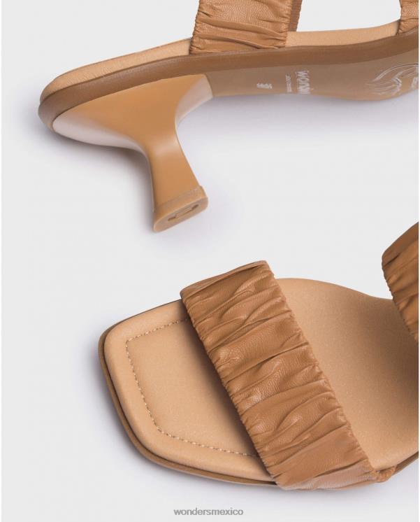Wonders sandalia laguna marrón camel calzado mujer 022RR319