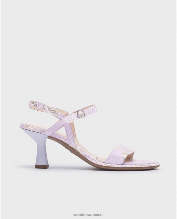 Wonders sandalia lavanda violeta coco calzado mujer 022RR65