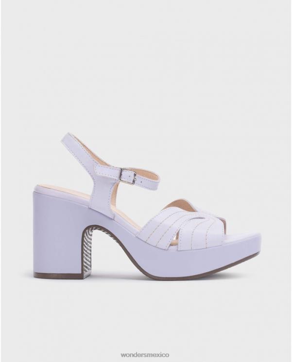 Wonders sandalia lexi violeta lavanda calzado mujer 022RR115