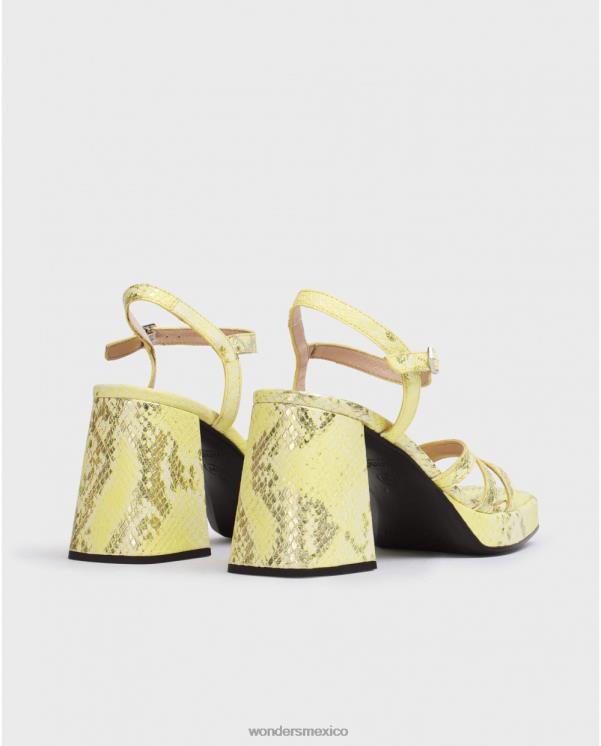 Wonders sandalia lima love verde lima calzado mujer 022RR1