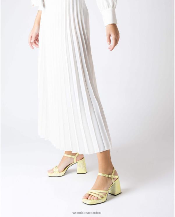 Wonders sandalia lima love verde lima calzado mujer 022RR1