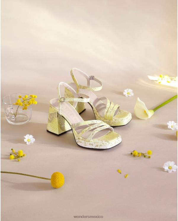 Wonders sandalia lima love verde lima calzado mujer 022RR1