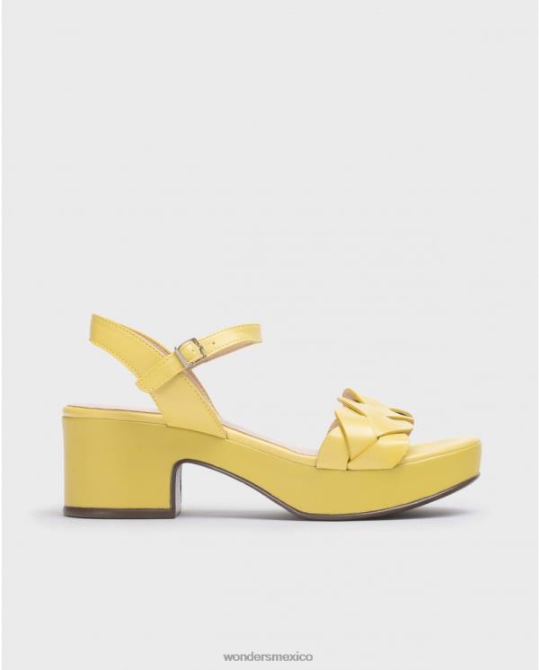 Wonders sandalia lima luna amarilla calzado mujer 022RR243