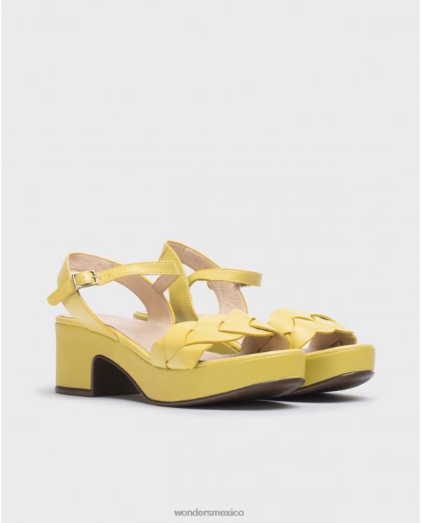 Wonders sandalia lima luna amarilla calzado mujer 022RR243