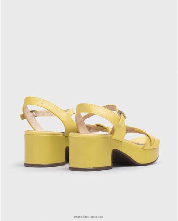 Wonders sandalia lima luna amarilla calzado mujer 022RR243