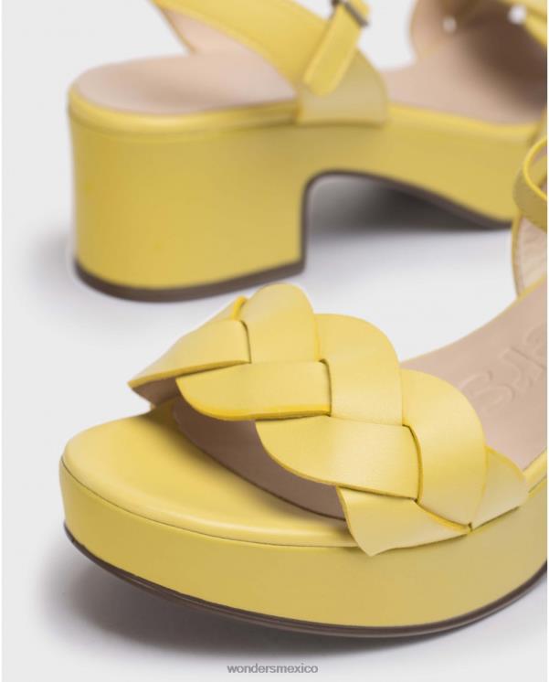 Wonders sandalia lima luna amarilla calzado mujer 022RR243