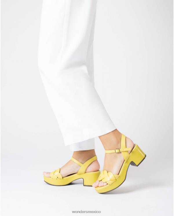 Wonders sandalia lima luna amarilla calzado mujer 022RR243