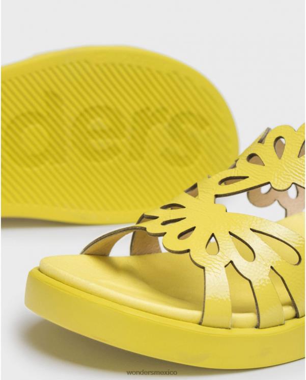 Wonders sandalia lima margarita verde lima calzado mujer 022RR41