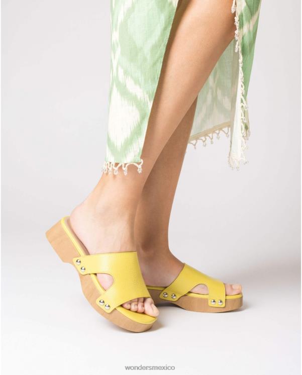 Wonders sandalia lima verde lima dalia calzado mujer 022RR25