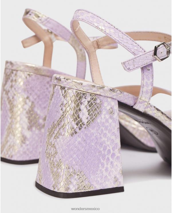 Wonders sandalia love violeta lavanda calzado mujer 022RR3