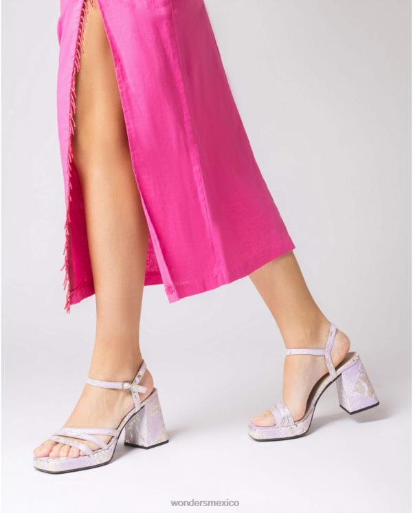 Wonders sandalia love violeta lavanda calzado mujer 022RR3