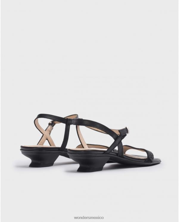 Wonders sandalia marian negro/negr negro calzado mujer 022RR31