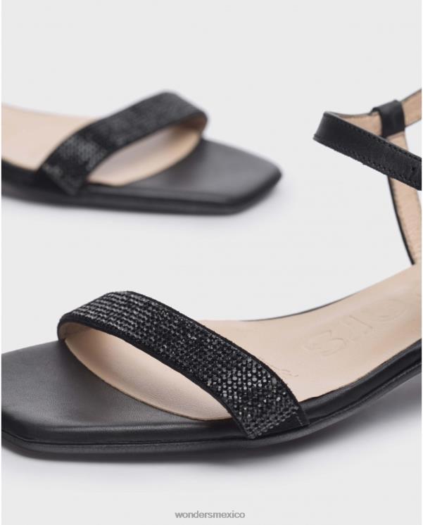 Wonders sandalia marian negro/negr negro calzado mujer 022RR31