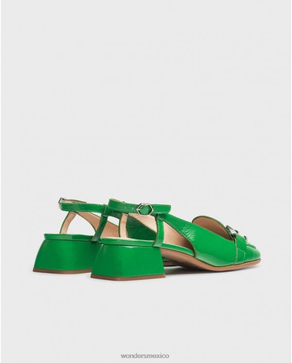 Wonders sandalia maxine verde jade calzado mujer 022RR101