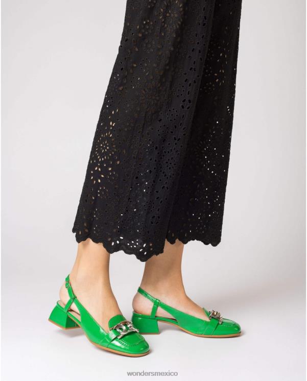 Wonders sandalia maxine verde jade calzado mujer 022RR101