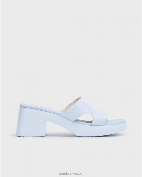 Wonders sandalia motel azul calzado mujer 022RR168