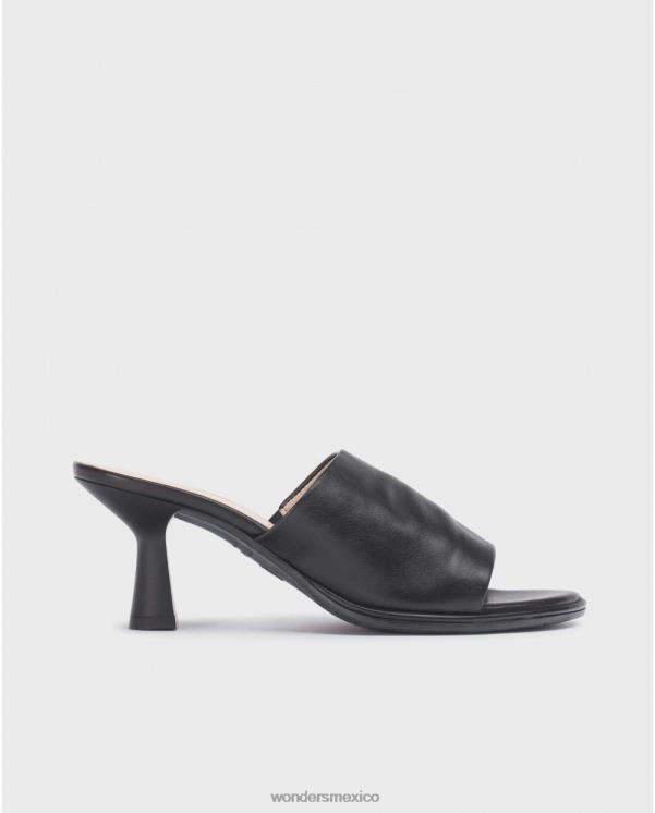 Wonders sandalia negra sharon negra calzado mujer 022RR27