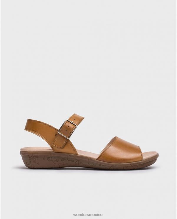 Wonders sandalia plana de piel calzado mujer 022RR440