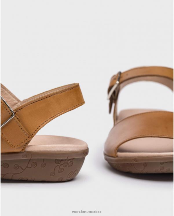 Wonders sandalia plana de piel calzado mujer 022RR440
