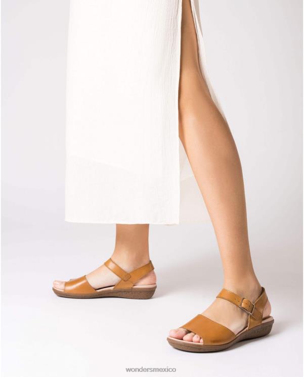 Wonders sandalia plana de piel calzado mujer 022RR440