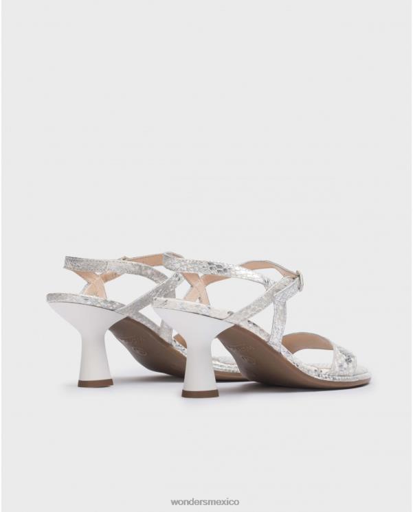 Wonders sandalia plata coco plata calzado mujer 022RR66