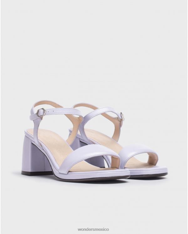 Wonders sandalia río lavanda violeta calzado mujer 022RR229